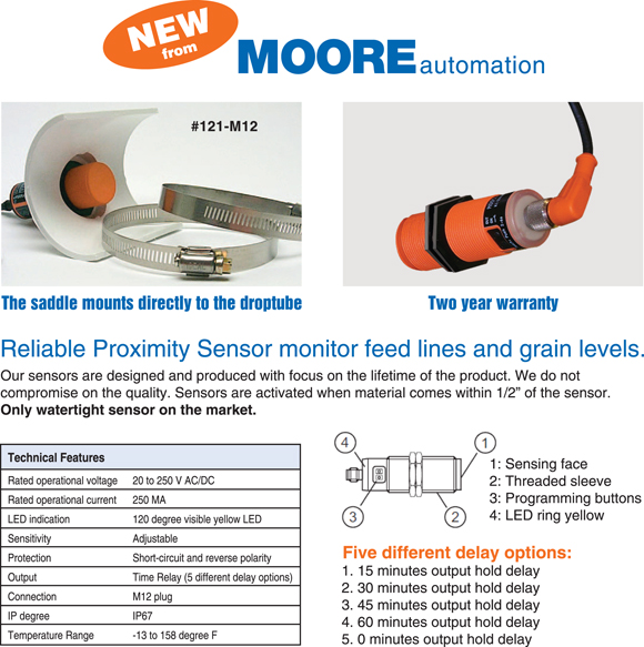 Moore Automation Time Delay Proximity Sensors